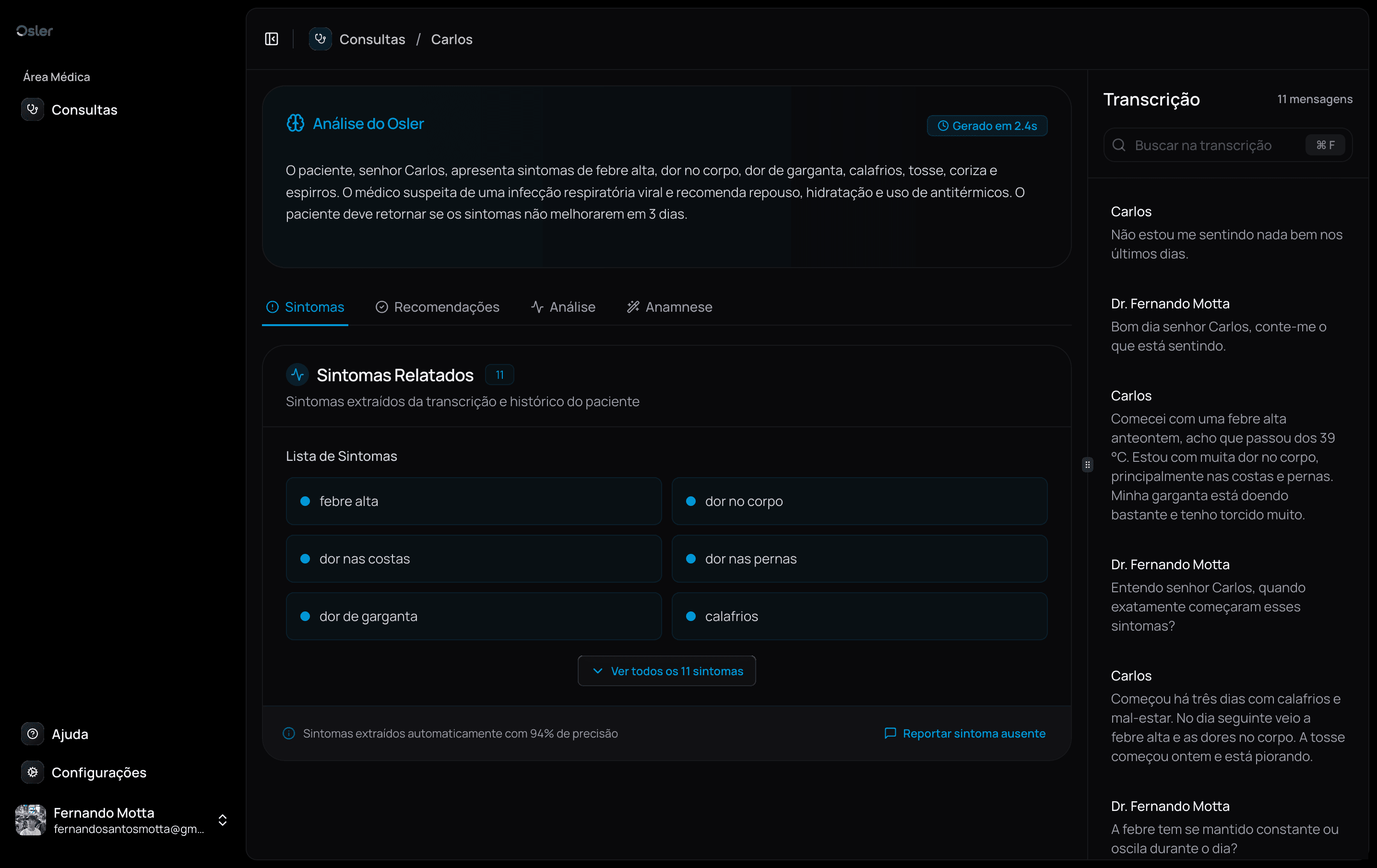 ilustração do aplicativo modo escuro